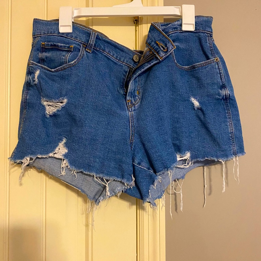 Old Navy boyfriend distressed shorts